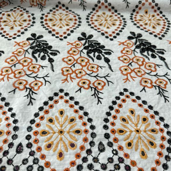 Tecido Lese De Algodão Tricolor Ana Clara • Conexão Tecidos