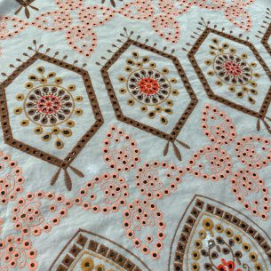 LESE DE ALGODÃO TRICOLOR ANA MARIA • Conexão Tecidos 2