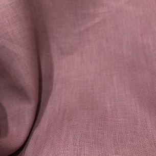 Tecido Linho Puro Liso Nude Rose • Conexão Tecidos
