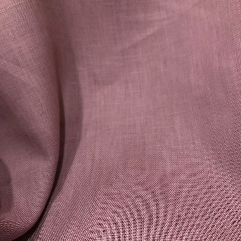 Tecido Linho Puro Liso Nude Rose • Conexão Tecidos