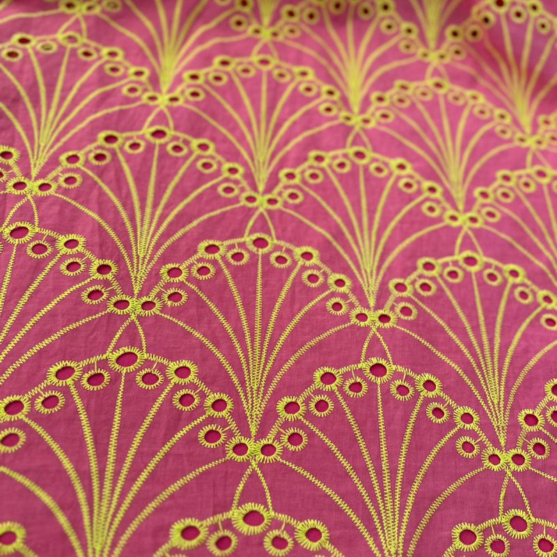 Tecido Lese De Algodão Bicolor Leticia • Conexão Tecidos