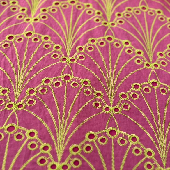 Tecido Lese De Algodão Bicolor Leticia • Conexão Tecidos