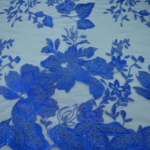 TULE BORDADO ROAIL FLORAL. 