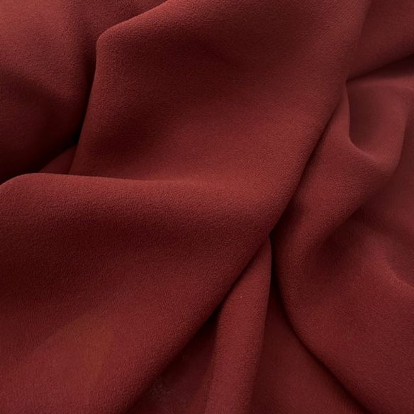 GEORGETE DE SEDA MARSALA.  GEORGETE DE SEDA MARSALA.