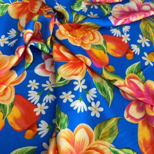 CREPE DE VISCOSE ESTAMPADA • Conexão Tecidos