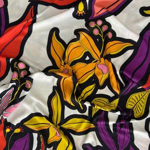 VISCOSE ESTAMPADA EXCLUSIVA. 