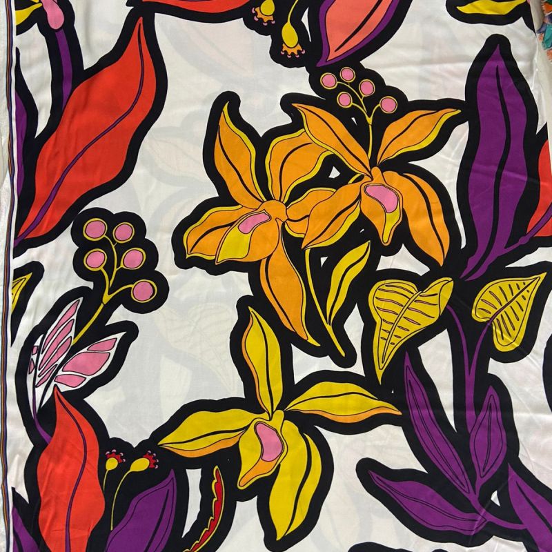 VISCOSE ESTAMPADA EXCLUSIVA. 