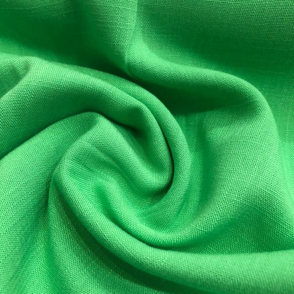 Tecido Viscolinho Liso Verde Lima • Conexão Tecidos