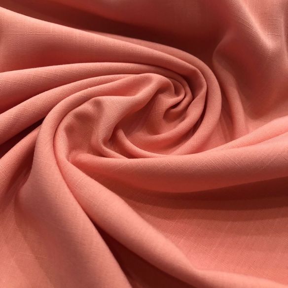 Tecido Viscolinho Liso Peach • Conexão Tecidos