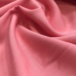 Tecido Viscolinho Liso Rose Goiaba • Conexão Tecidos