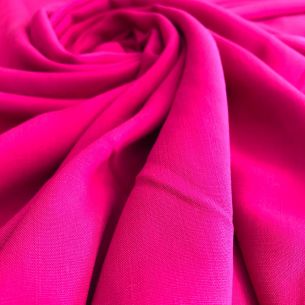 Tecido Viscolinho Liso Pink • Conexão Tecidos