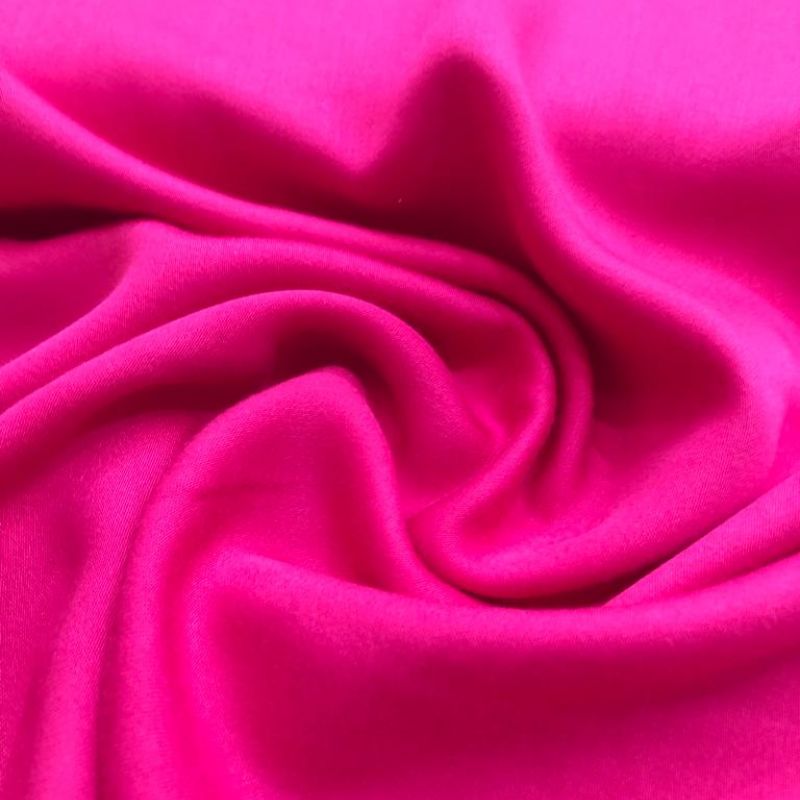 Tecido Viscose Lisa Premium Acetinada Pink Exclusiva • Conexão Tecidos