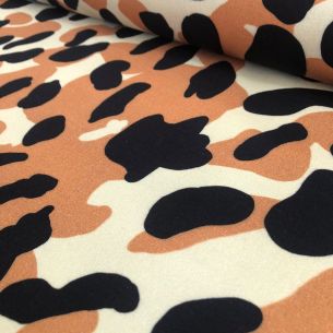 Tecido Brim Estampado Animal Print • Conexão Tecidos 2