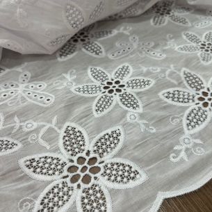 RENDA RICHELIEU FLORES • Conexão Tecidos