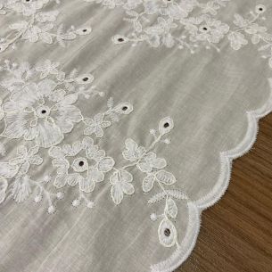 LESE SOUTACHE FLORAL ALEGRIA • Conexão Tecidos 2