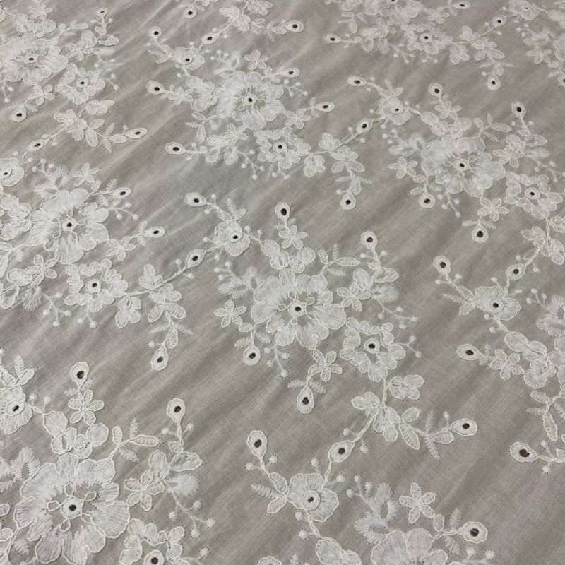 Tecido Lese Soutache Floral Alegria • Conexão Tecidos