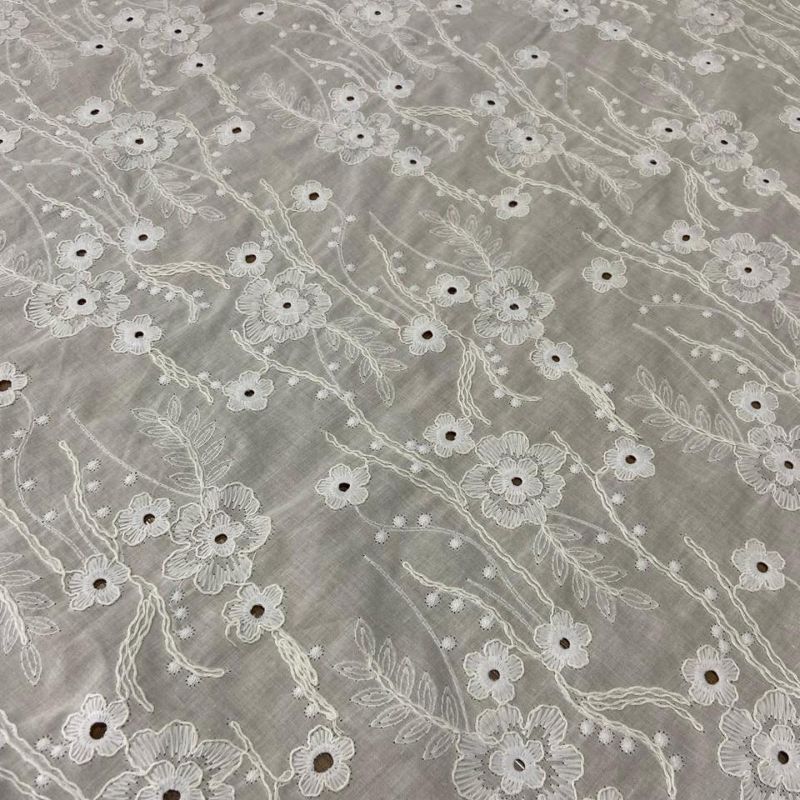 Tecido Lese Soutache Floral Amanda • Conexão Tecidos