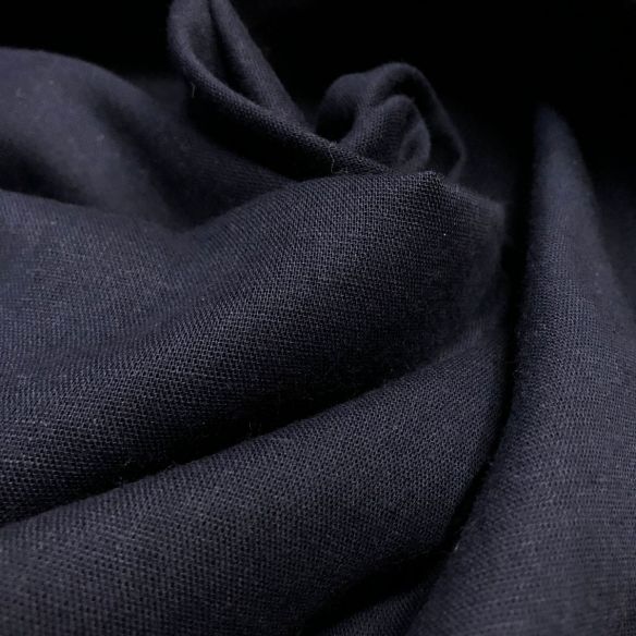 TECIDO CAMBRAIA DE ALGODÃO AZUL MARINHO • Conexão Tecidos