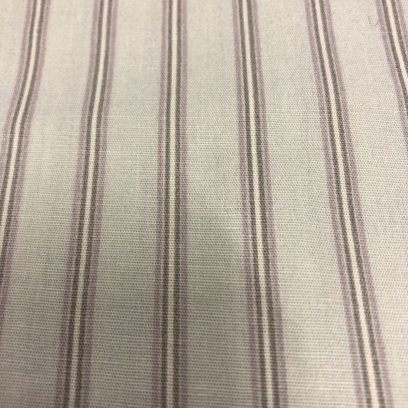 TECIDO TRICOLINE LISTRAS CINZAS • Conexão Tecidos