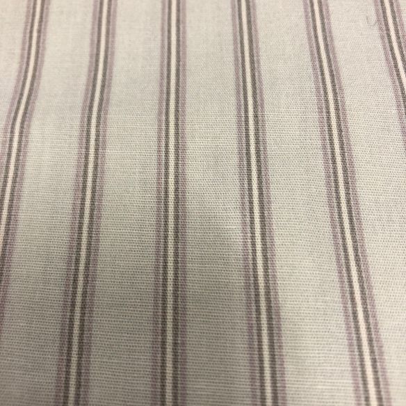 TECIDO TRICOLINE LISTRAS CINZAS • Conexão Tecidos