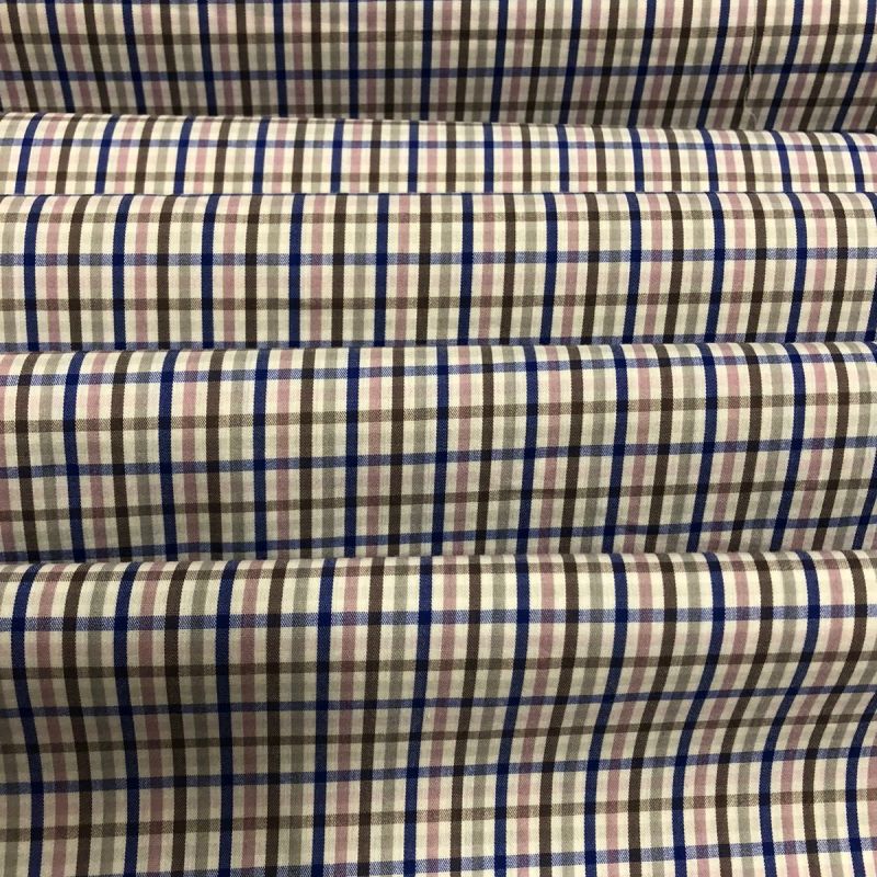 Tecido Tricoline Fio Tinto Xadrez Colors • Conexão Tecidos