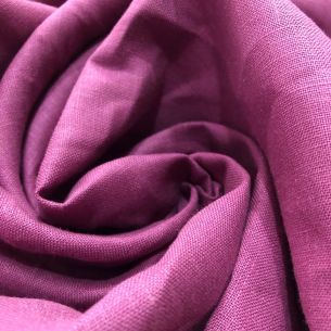 Tecido Linho Puro Liso Uva • Conexão Tecidos
