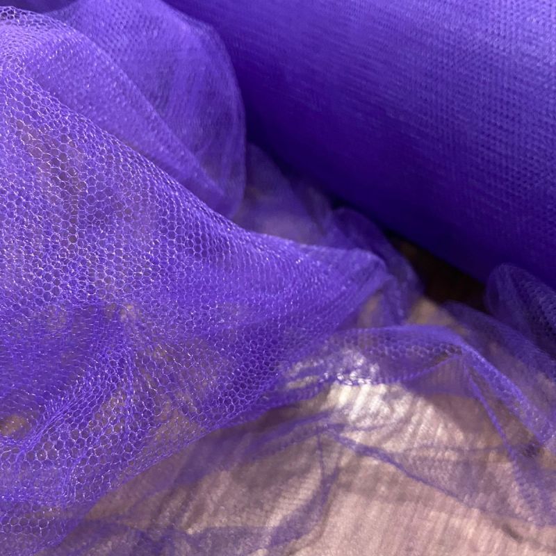 Tecido Tule Comum Roxo • Conexão Tecidos