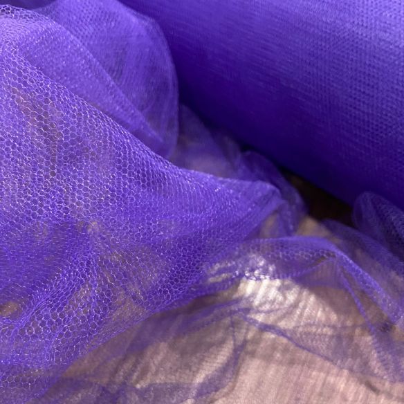 Tecido Tule Comum Roxo • Conexão Tecidos