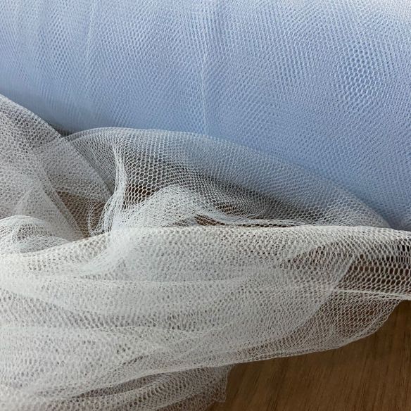 Tecido Tule Comum Azul Claro • Conexão Tecidos