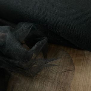 Tecido Tule Comum Preto • Conexão Tecidos