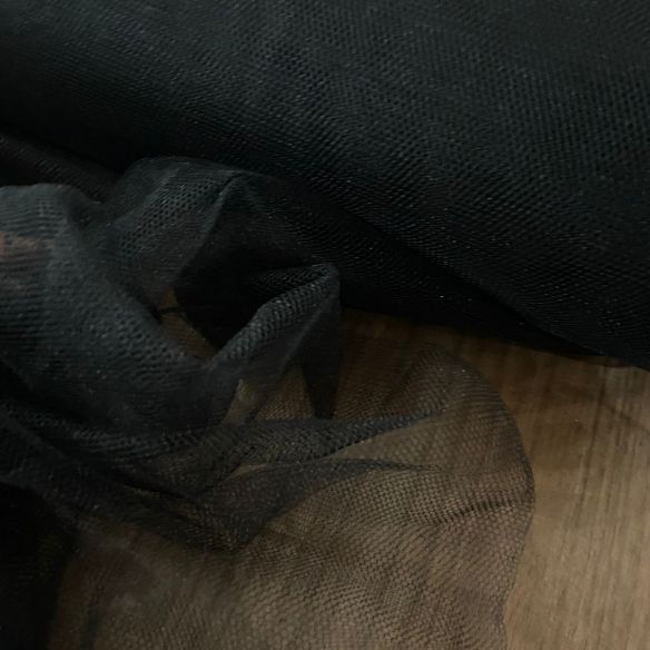 TULE COMUM PRETO • Conexão Tecidos