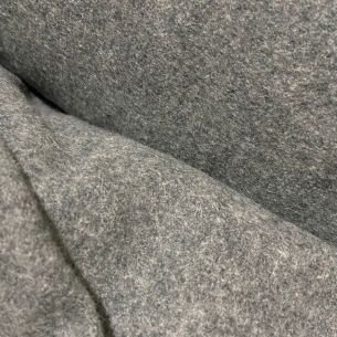 TECIDO LÃ PURA MESCLA GRAFITE • Conexão Tecidos