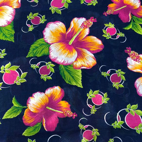 CHITA FLORAL HAVAIANA • Conexão Tecidos