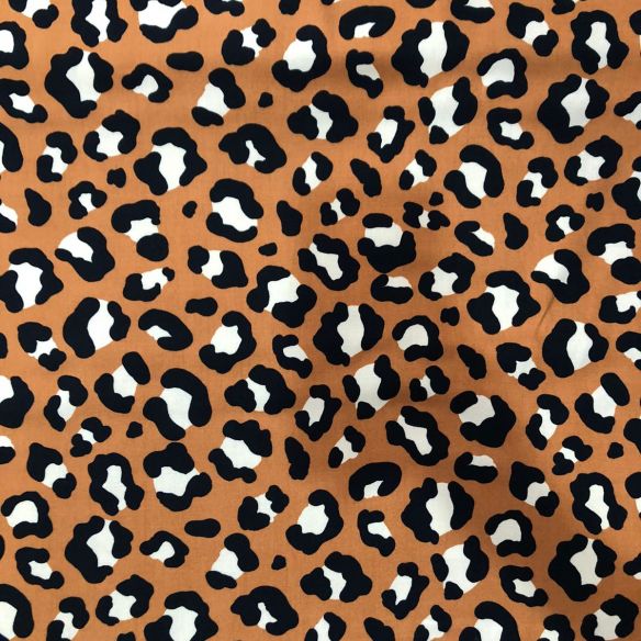 Tecido Viscose Animal Print Sarjada • Conexão Tecidos