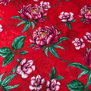 CHITA FLORAL PEONIA • Conexão Tecidos