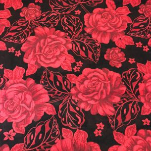 CHITA FLORAL ROSAS • Conexão Tecidos