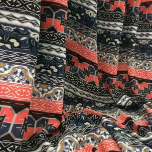 Tecido Crepe De Chine Estampado Fantasia • Conexão Tecidos 2