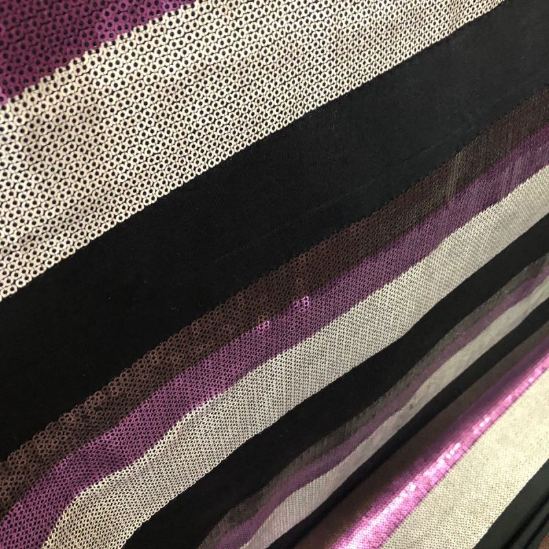 Tecido Paetê Multicolor - Conexão Tecidos
