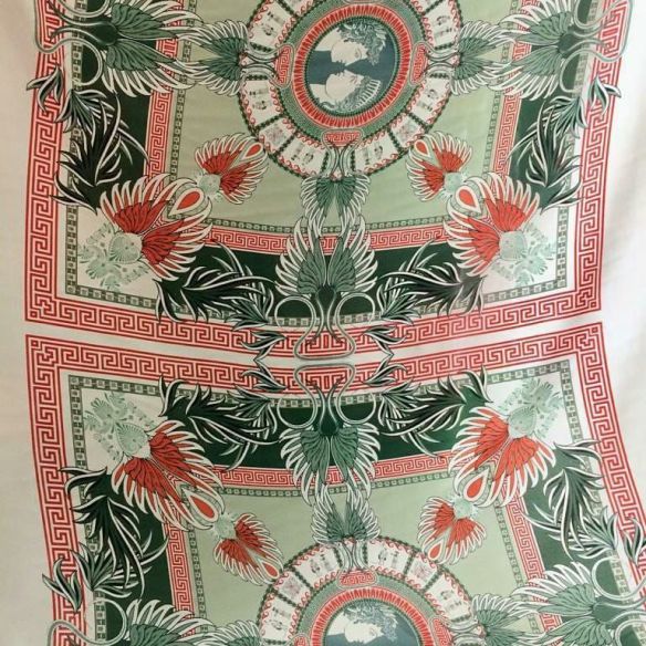 CREPE DE CHINE ESTAMPADO FANTASIA QUADROS 2 • Conexão Tecidos