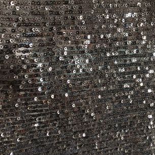 Tecido Paetê Preto • Conexão Tecidos