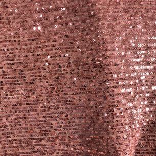 Tecido Paetê Aurora Rosé • Conexão Tecidos