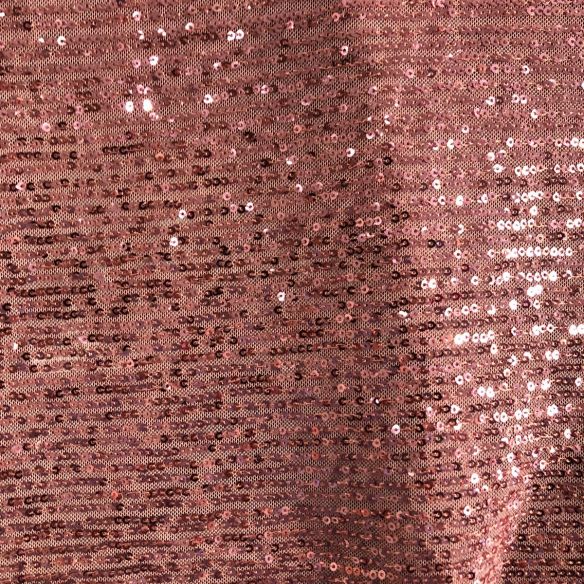 Tecido Paetê Aurora Rosé • Conexão Tecidos