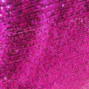 Tecido Paetê Fúcsia • Conexão Tecidos