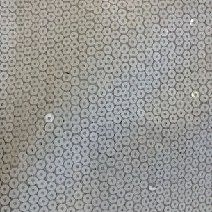 Tecido Micro Paetê Branco • Conexão Tecidos