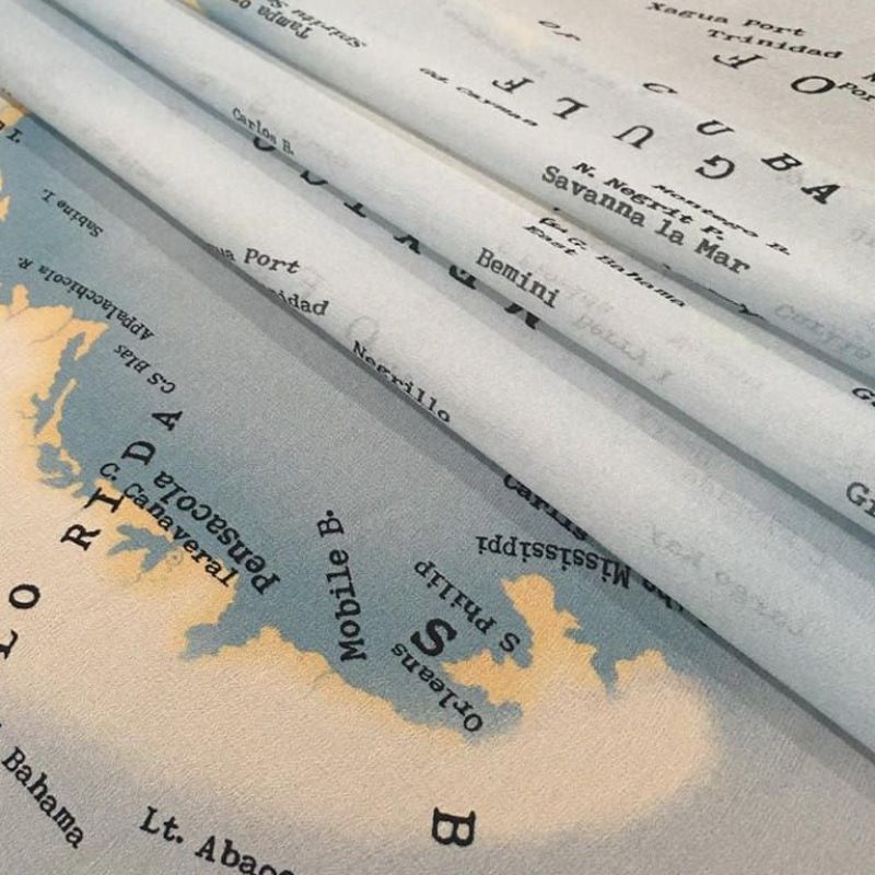 Tecido Musselina De Seda Estampa Exclusiva • Conexão Tecidos