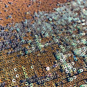 Tecido Paetê Reverso Dourado • Conexão Tecidos 2