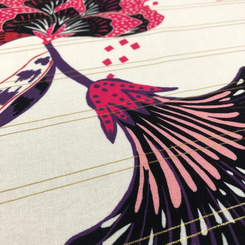 Tecido Viscose Floral Amarylis • Conexão Tecidos