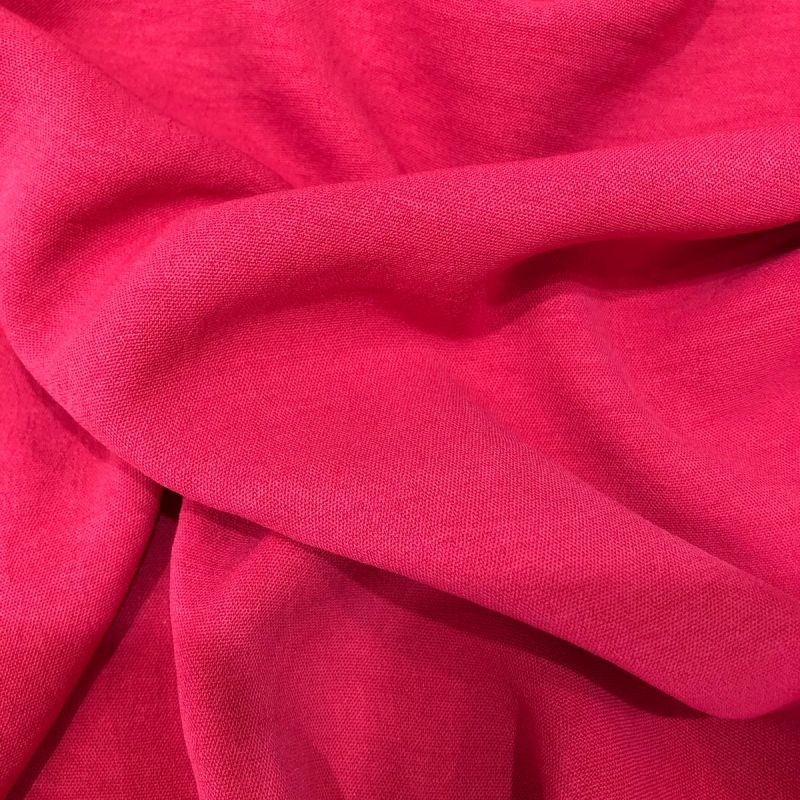 Tecido Crepe Duna (Air Flow) Rosa • Conexão Tecidos