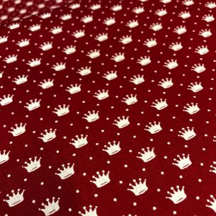 TECIDO TRICOLINE COROAS • Conexão Tecidos