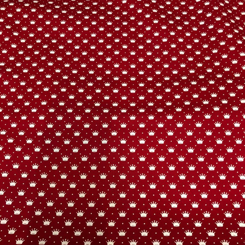 TECIDO TRICOLINE COROAS • Conexão Tecidos